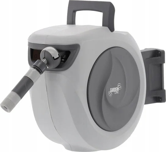 Garden hose with reel, 30 m, wall reel, automatic reel