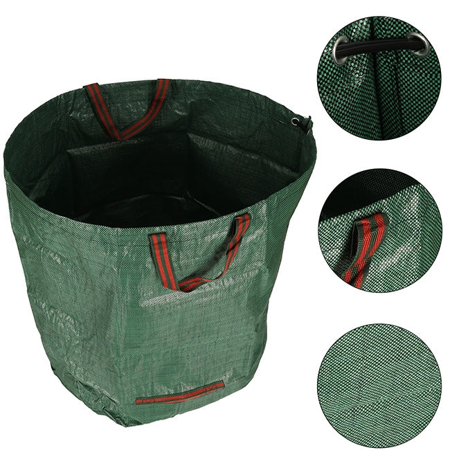 Garden leaf waste bin 270l sack large