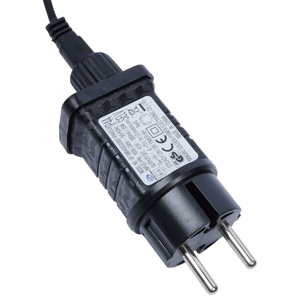 Garden loop with 10 warm white LED lights and timer function
