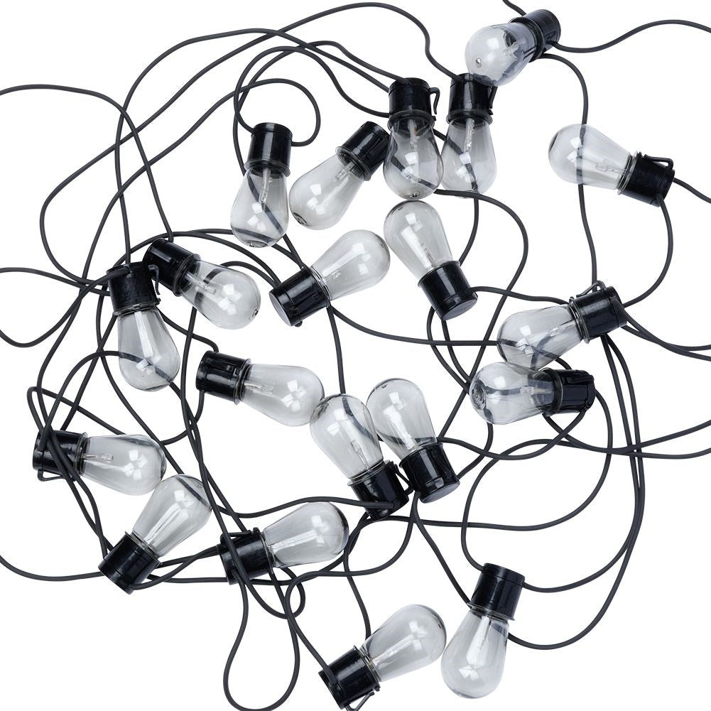 Garden loop with 10 warm white LED lights and timer function