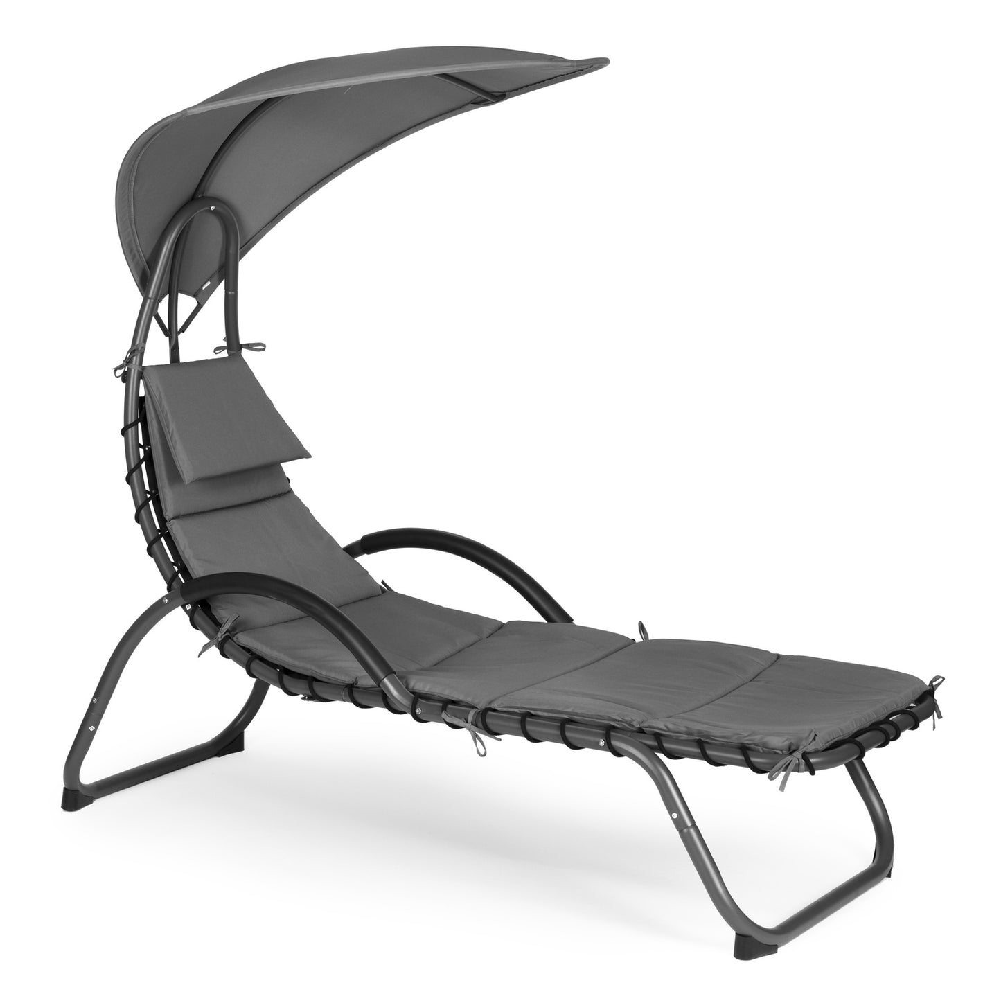 Garden lounger with a large oval canopy ModernHome
