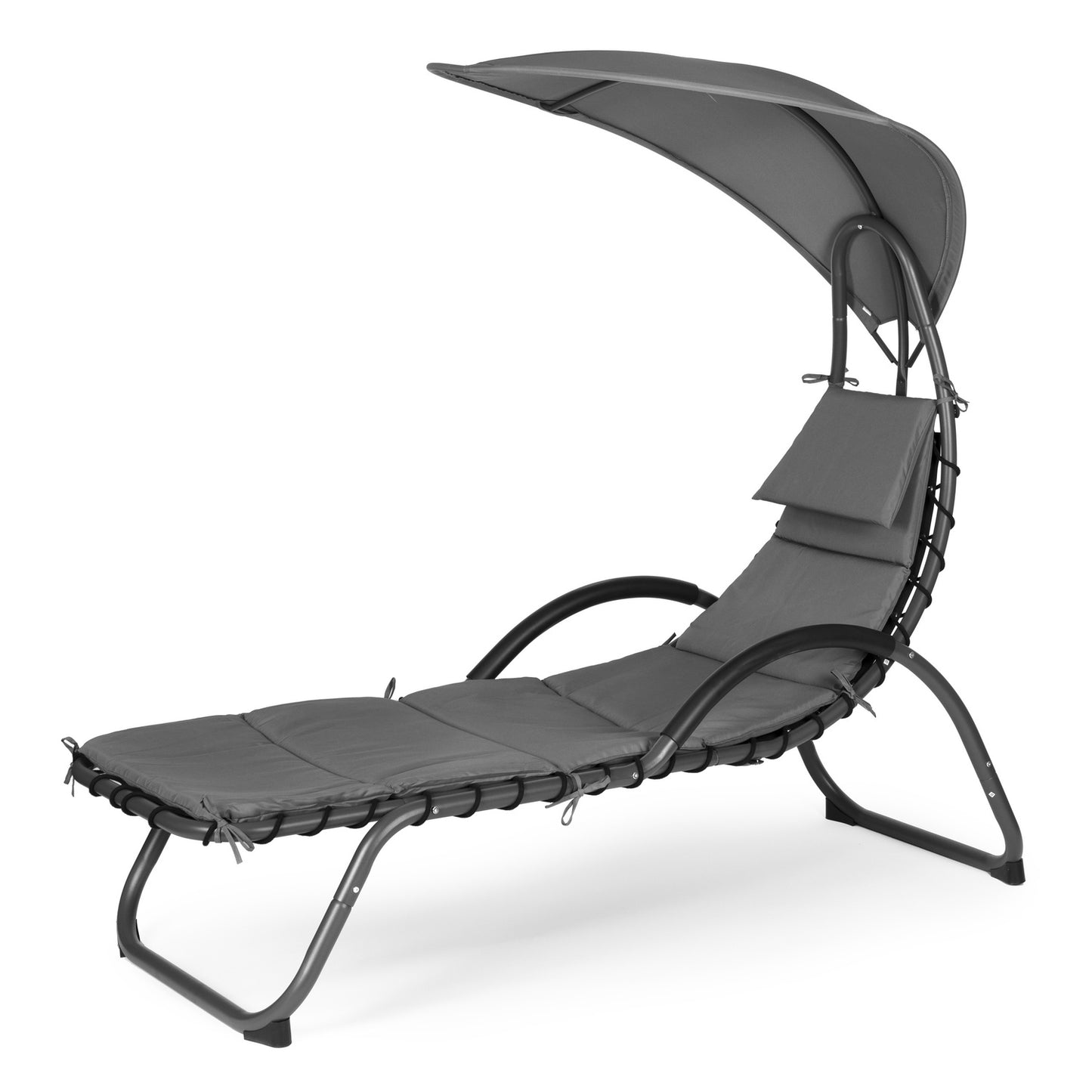 Garden lounger with a large oval canopy ModernHome
