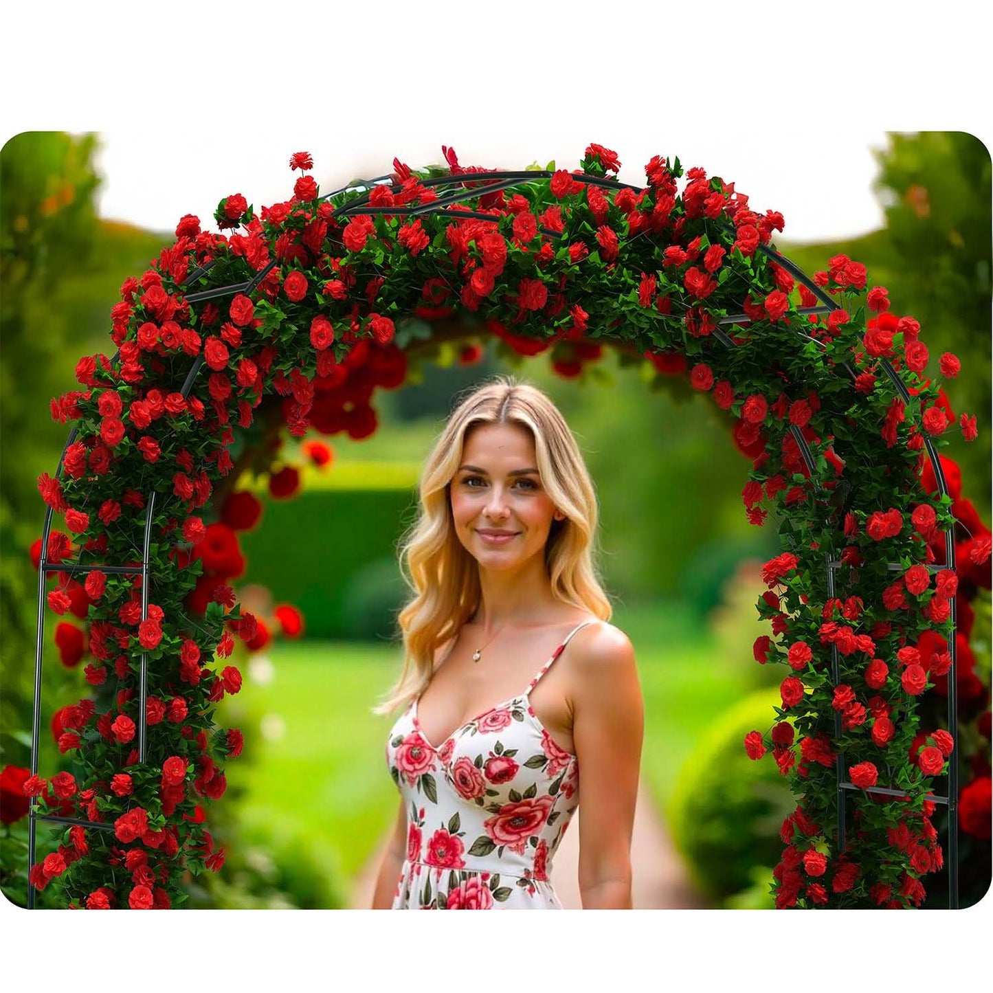 Garden pergola arch 240 cm Plonos PL-990