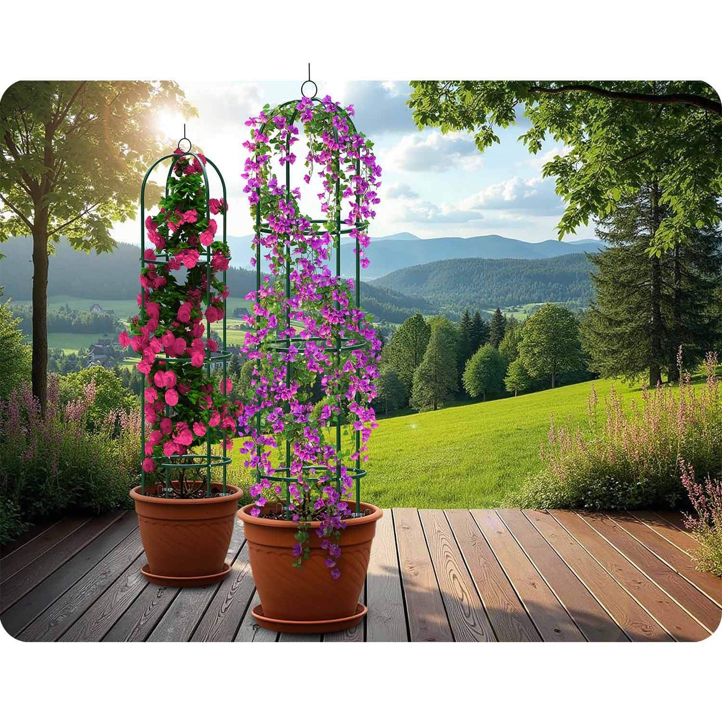 Garden pergola column 200 cm Plonos PL-992