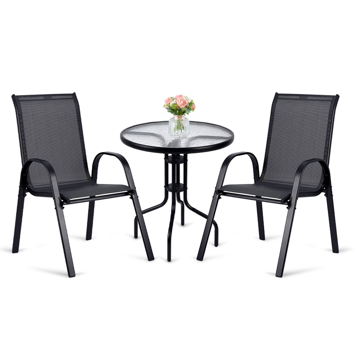 Garden set: round table and 2 garden chairs Sofotel SO-981