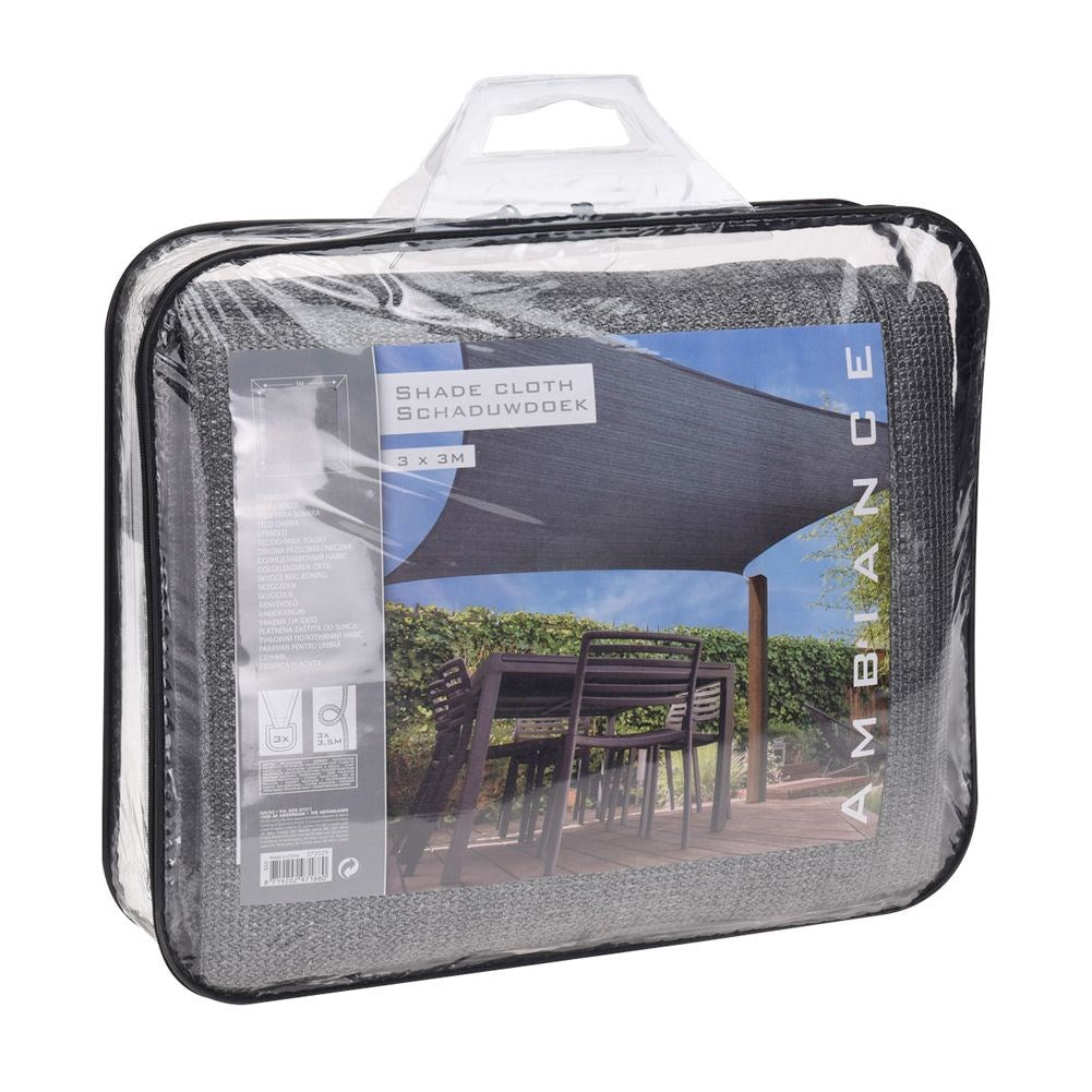 Garden shade sail 3 m
