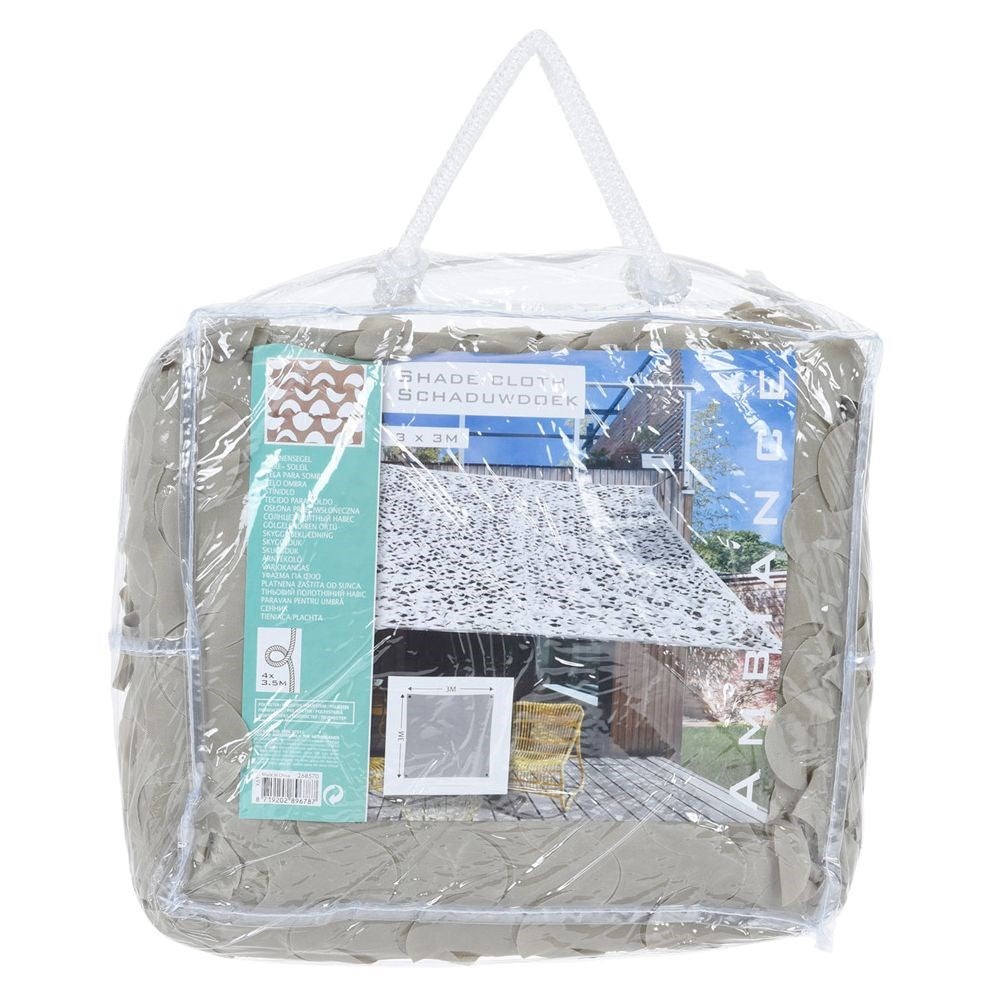 Garden shade sail 3 m