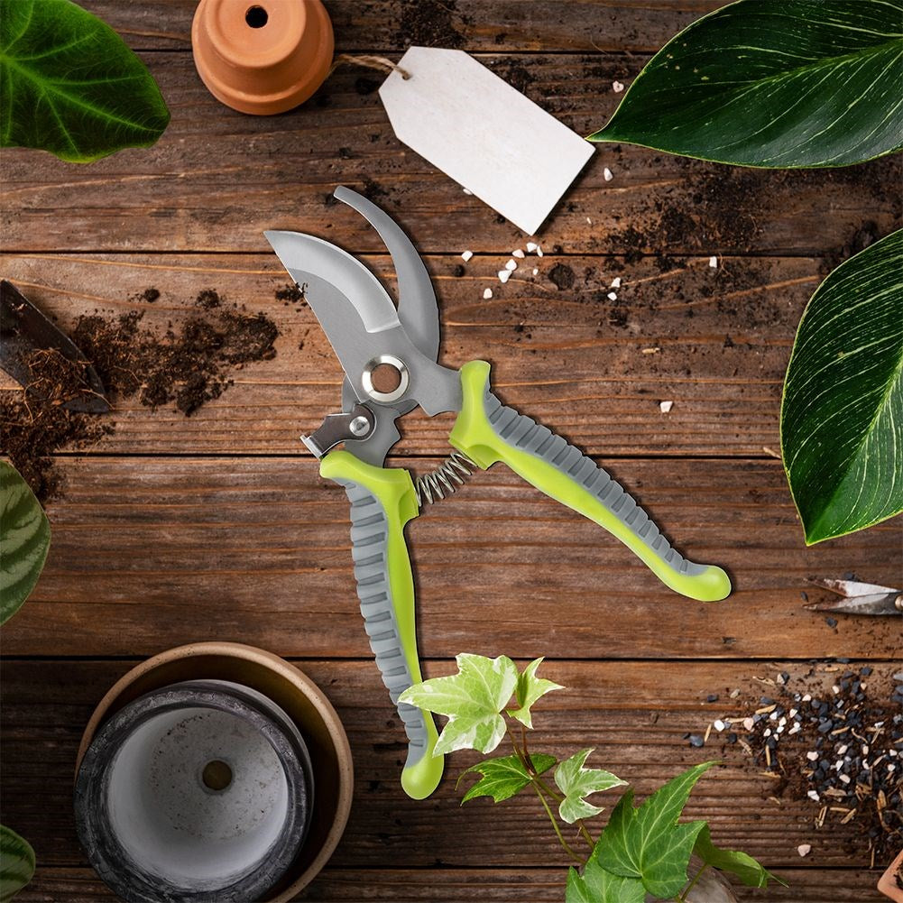 Garden shears pruner steel 19 cm