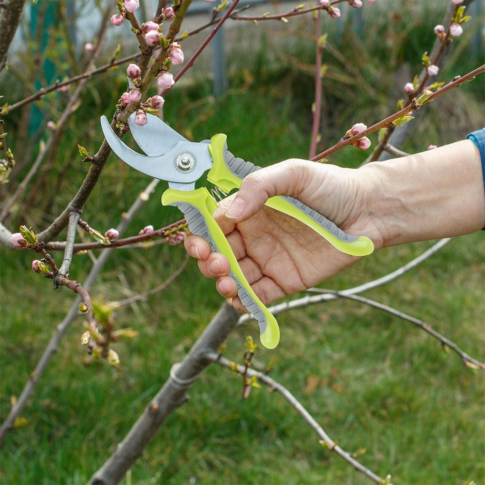 Garden shears pruner steel 19 cm