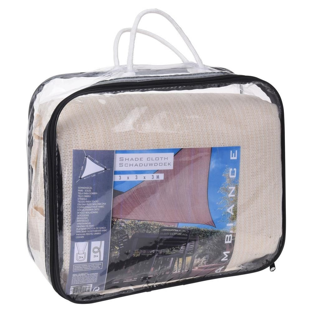 Garden sun sail cream 3 m
