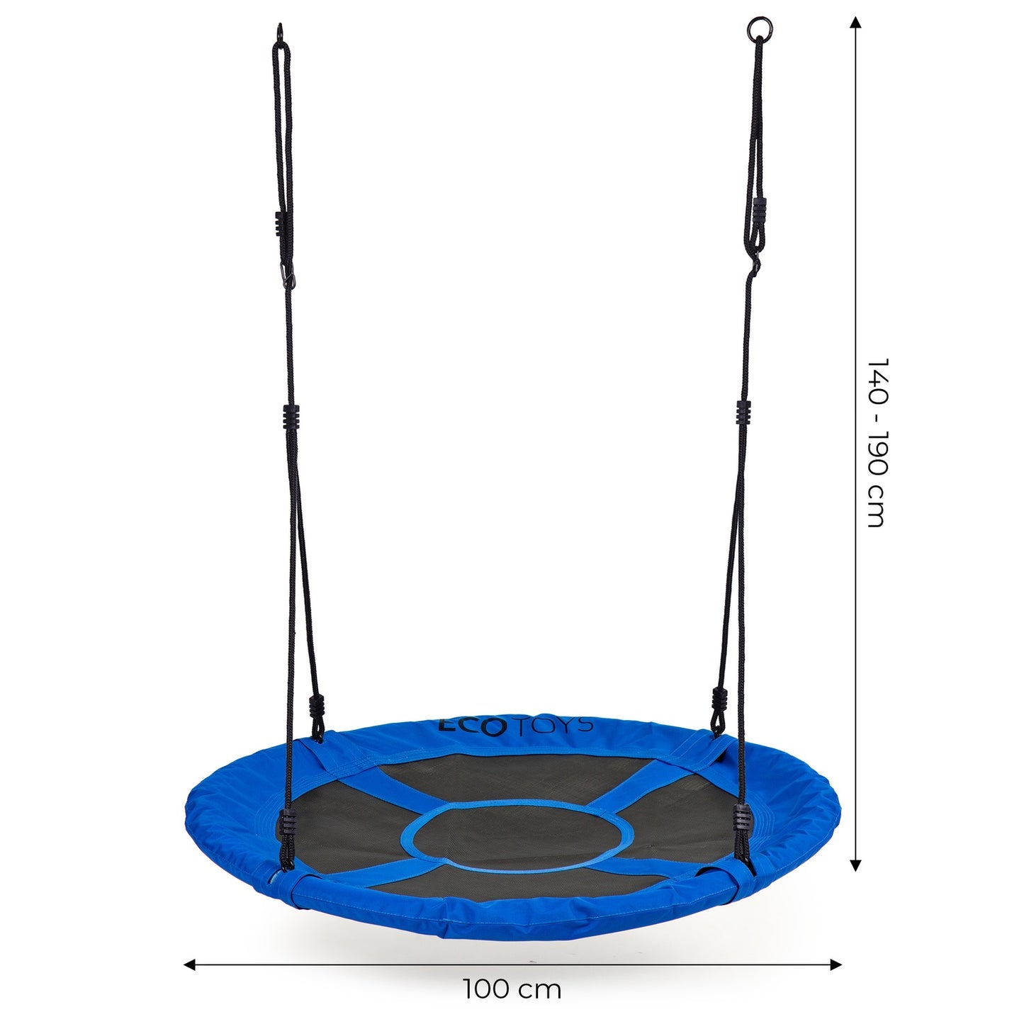 Garden swing 100 cm, blue ECOTOYS