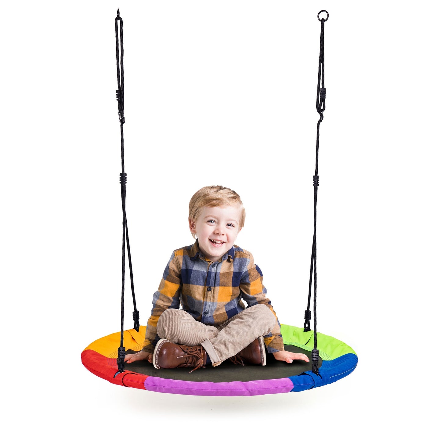 Garden swing, 100 cm, multicolor ECOTOYS