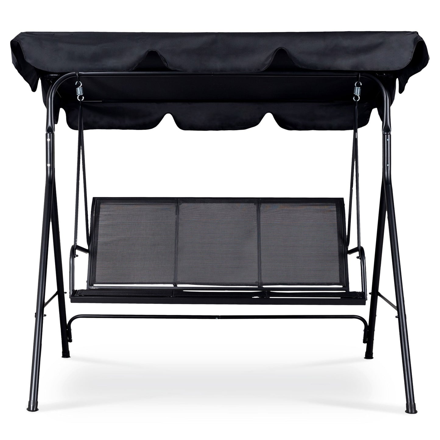 Garden swing for 3 people, adjustable roof, rocker