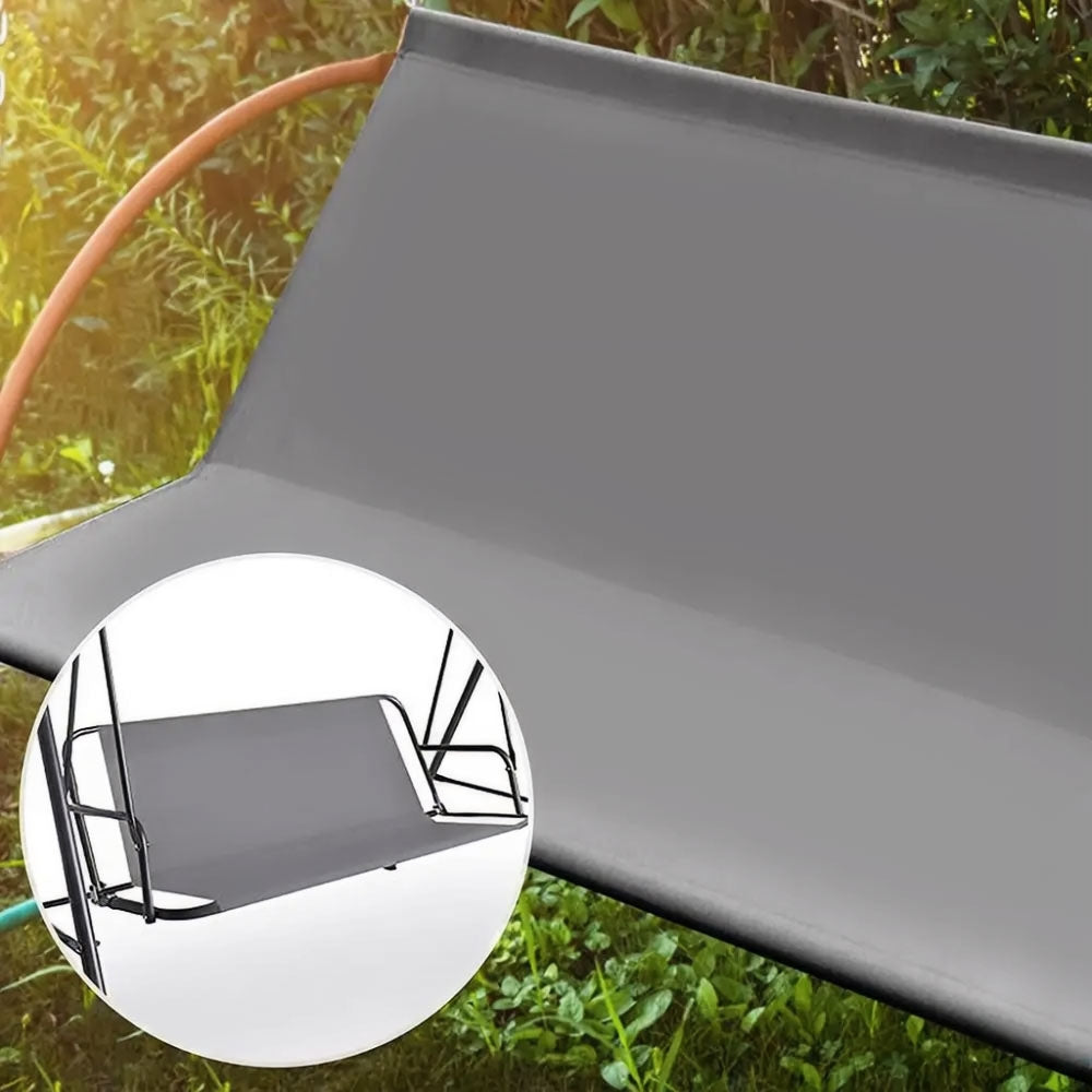 Garden swing seat 120 x 93 cm gray MultiGarden
