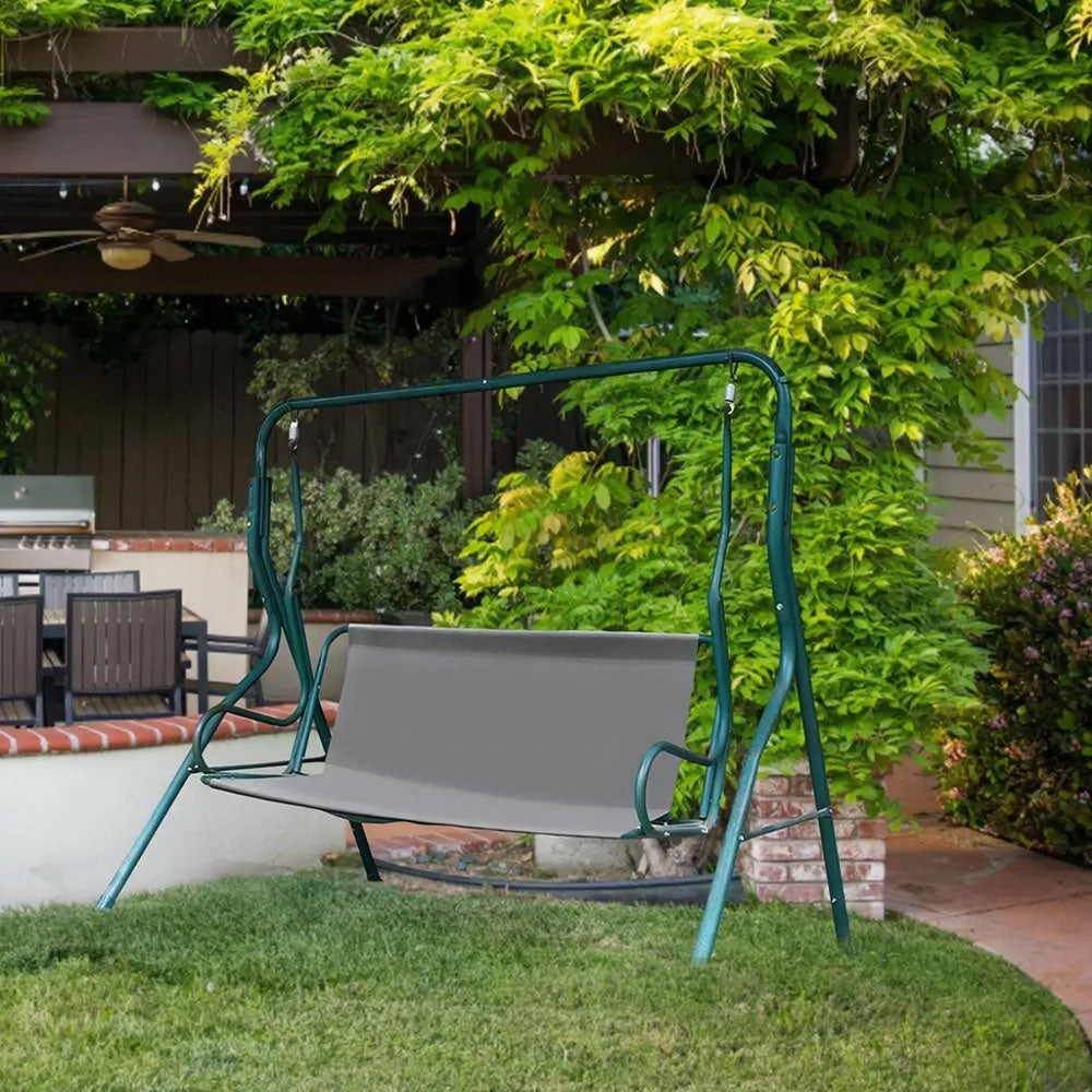 Garden swing seat 120 x 93 cm gray MultiGarden
