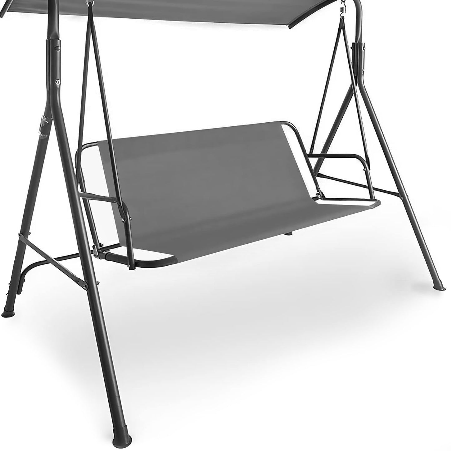Garden swing seat 120 x 93 cm gray MultiGarden