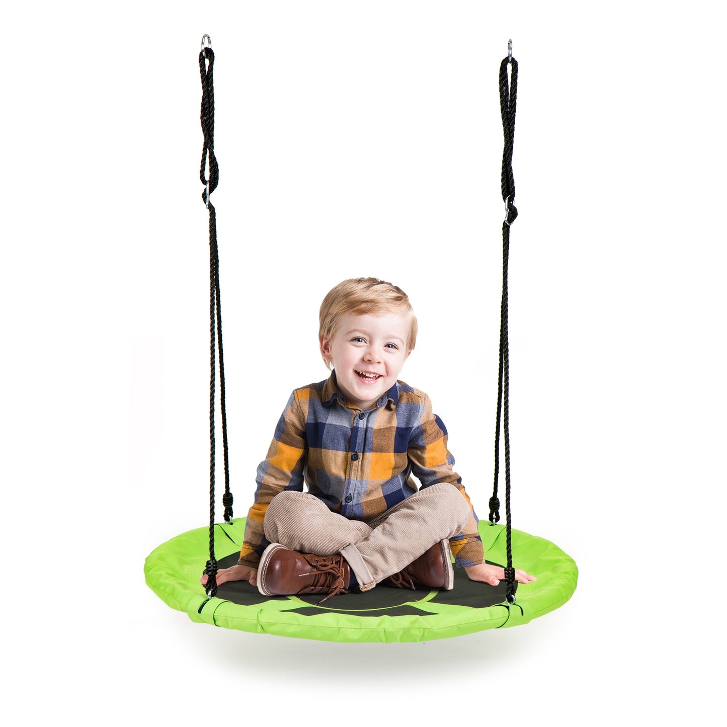 Garden swing stork's nest 100cm ECOTOYS Green