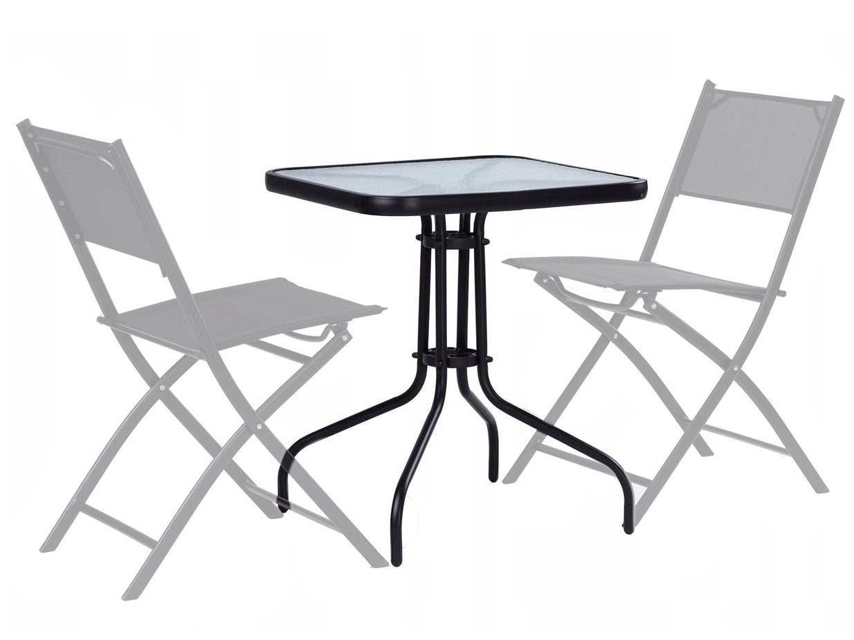Garden table 60 cm for the garden terrace balcony ModernHome