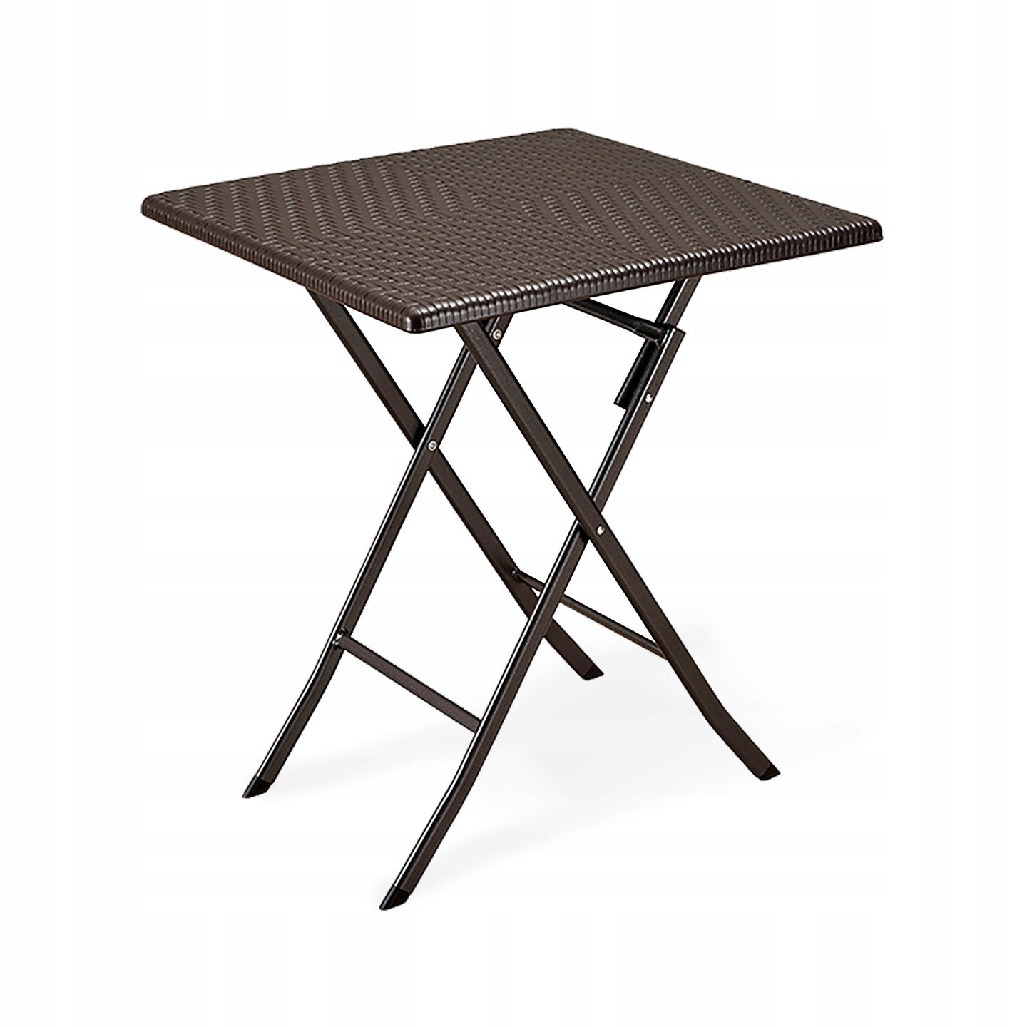 Garden table foldable coffee table rattan balcony 62 cm