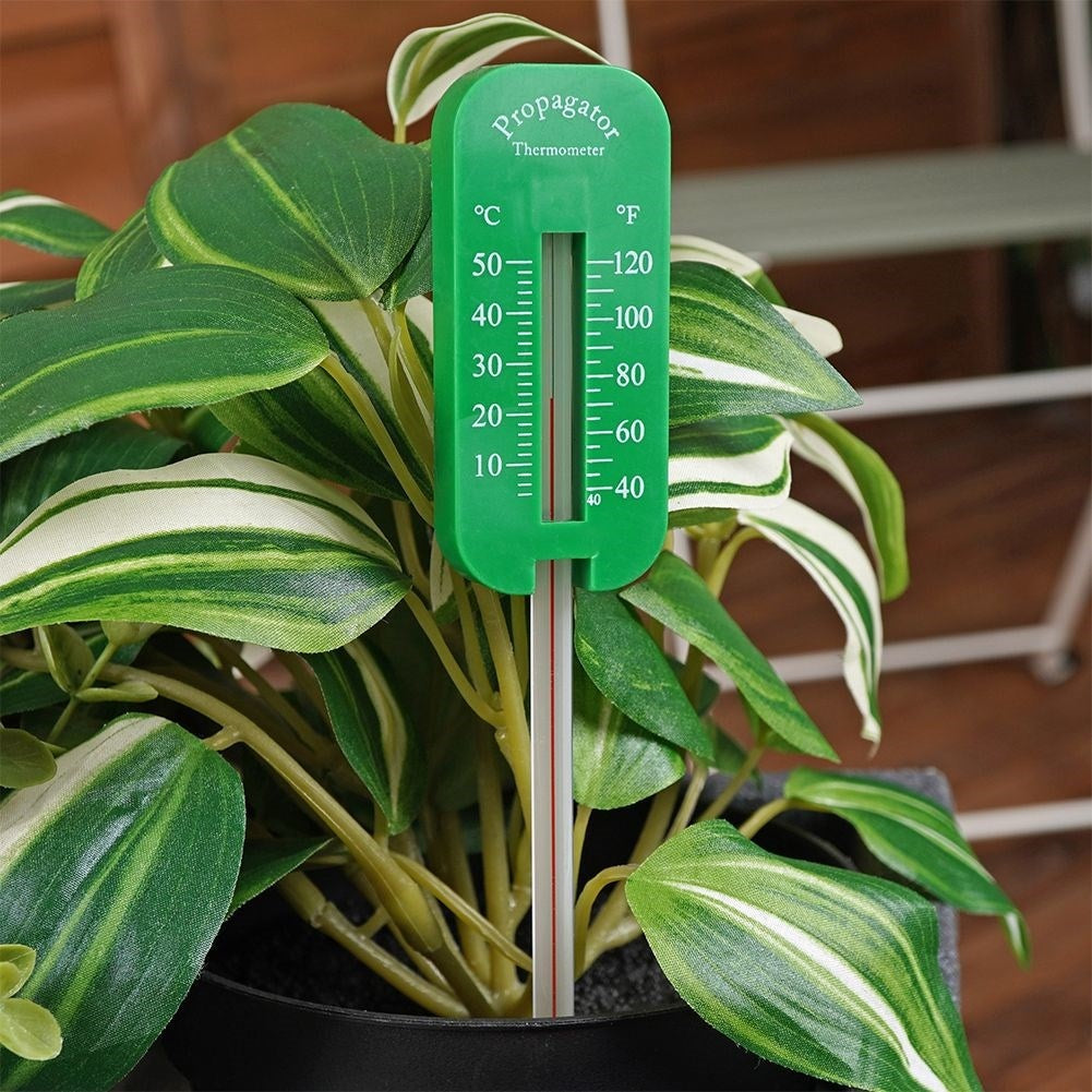 Garden thermometer for accurate soil temperature measurement