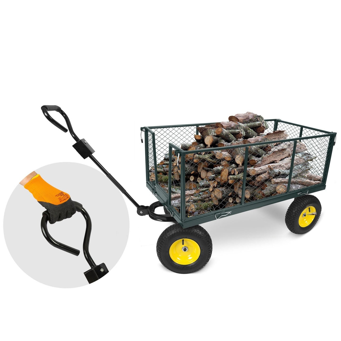 Garden tipper trolley 280l Humberg HM-510