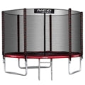 Garden trampoline 10ft/312cm with outdoor net and ladder Neo-Sport