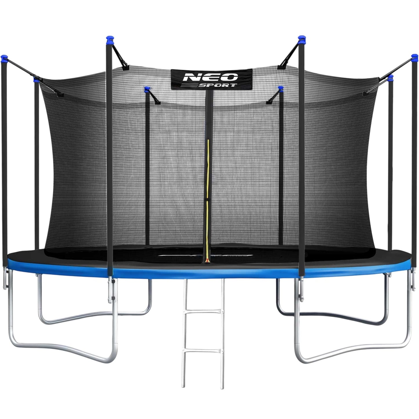 Garden trampoline 12ft/374cm with inner safety net and ladder from Neo-Sport
