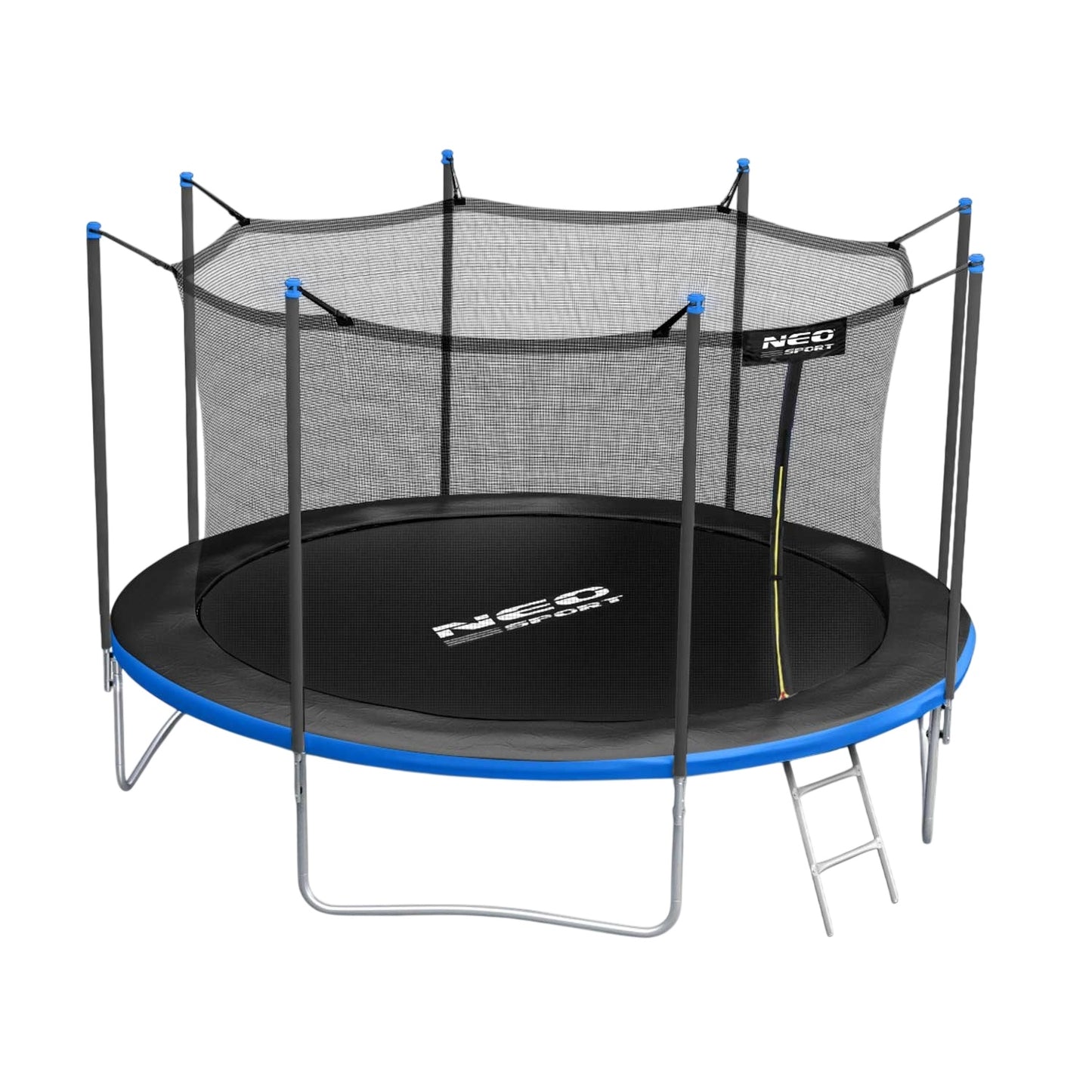 Garden trampoline 12ft/374cm with inner safety net and ladder from Neo-Sport