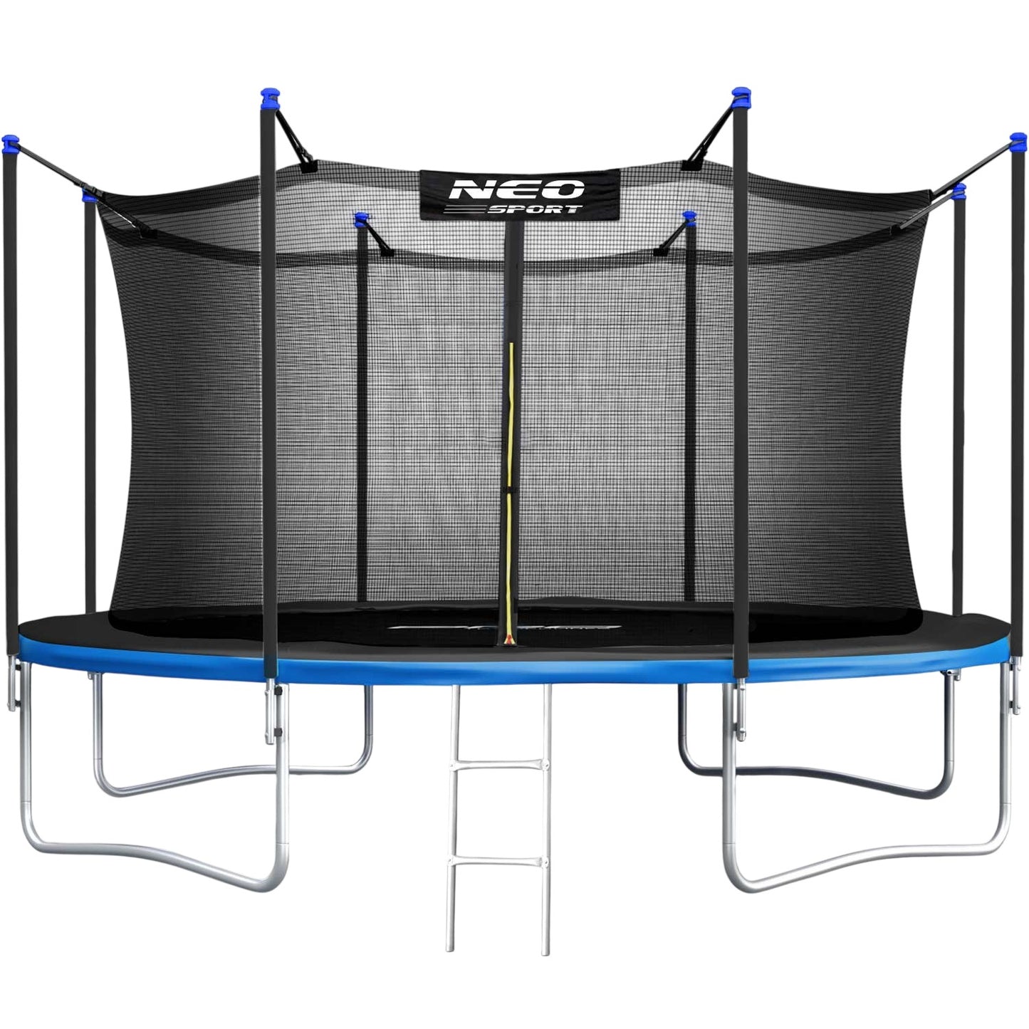 Garden trampoline 12ft/374cm with inner safety net and ladder from Neo-Sport