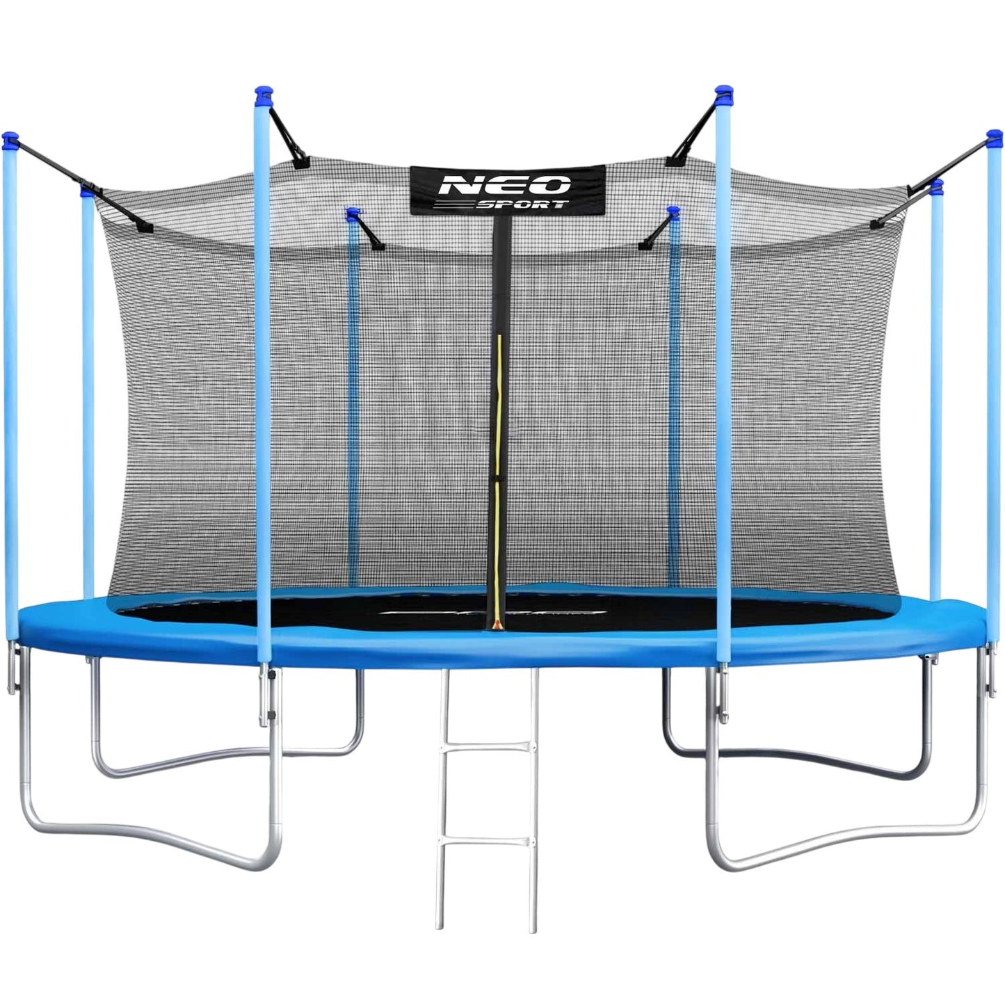 Garden trampoline 13ft/404cm with inner net and ladder Neo-Sport