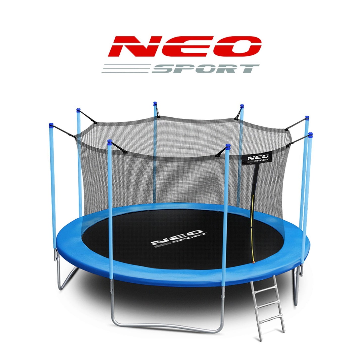 Garden trampoline 15ft/465cm with inner net and ladder Neo-Sport