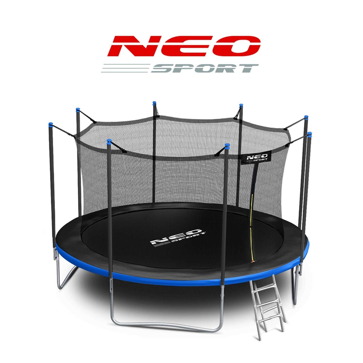 Garden trampoline 15ft/465cm with internal net and ladder Neo-Sport