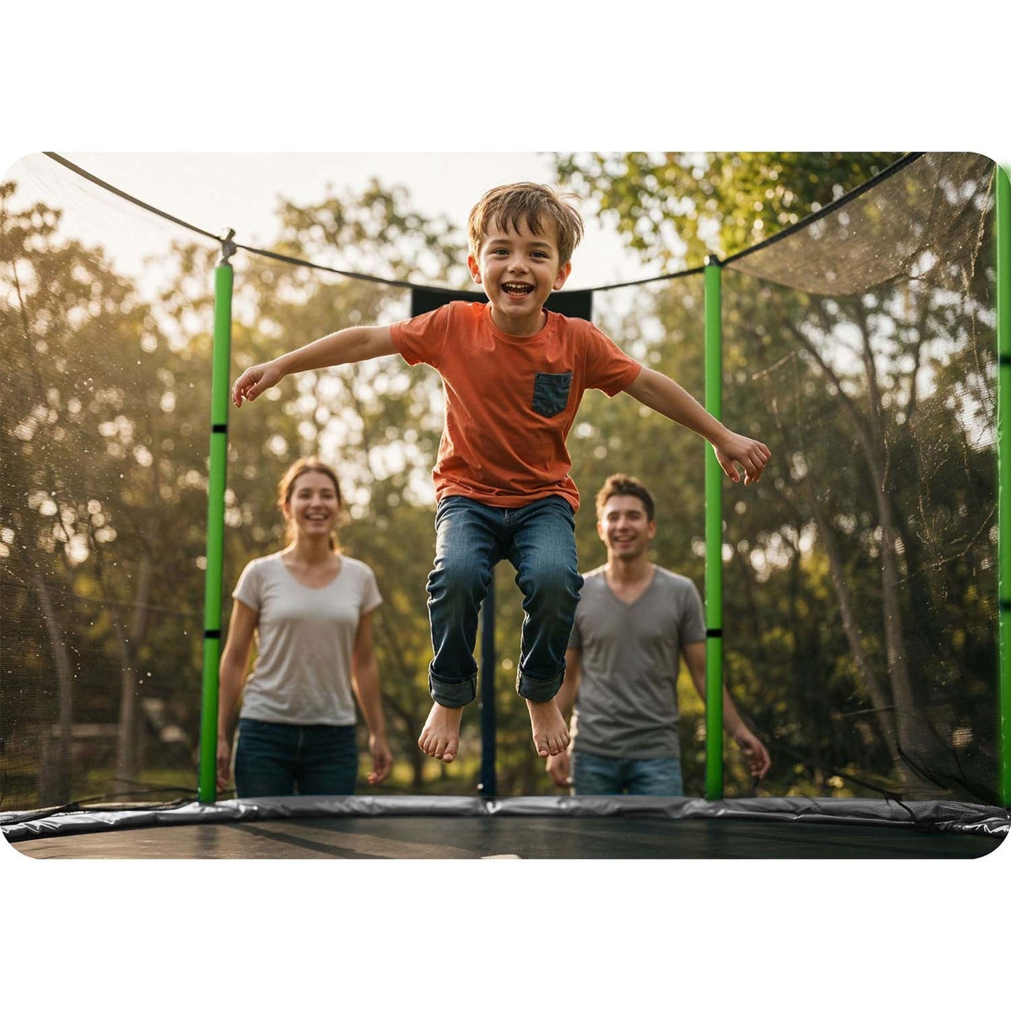 Garden trampoline for children 140 cm 4.5 ft Neo-Sport