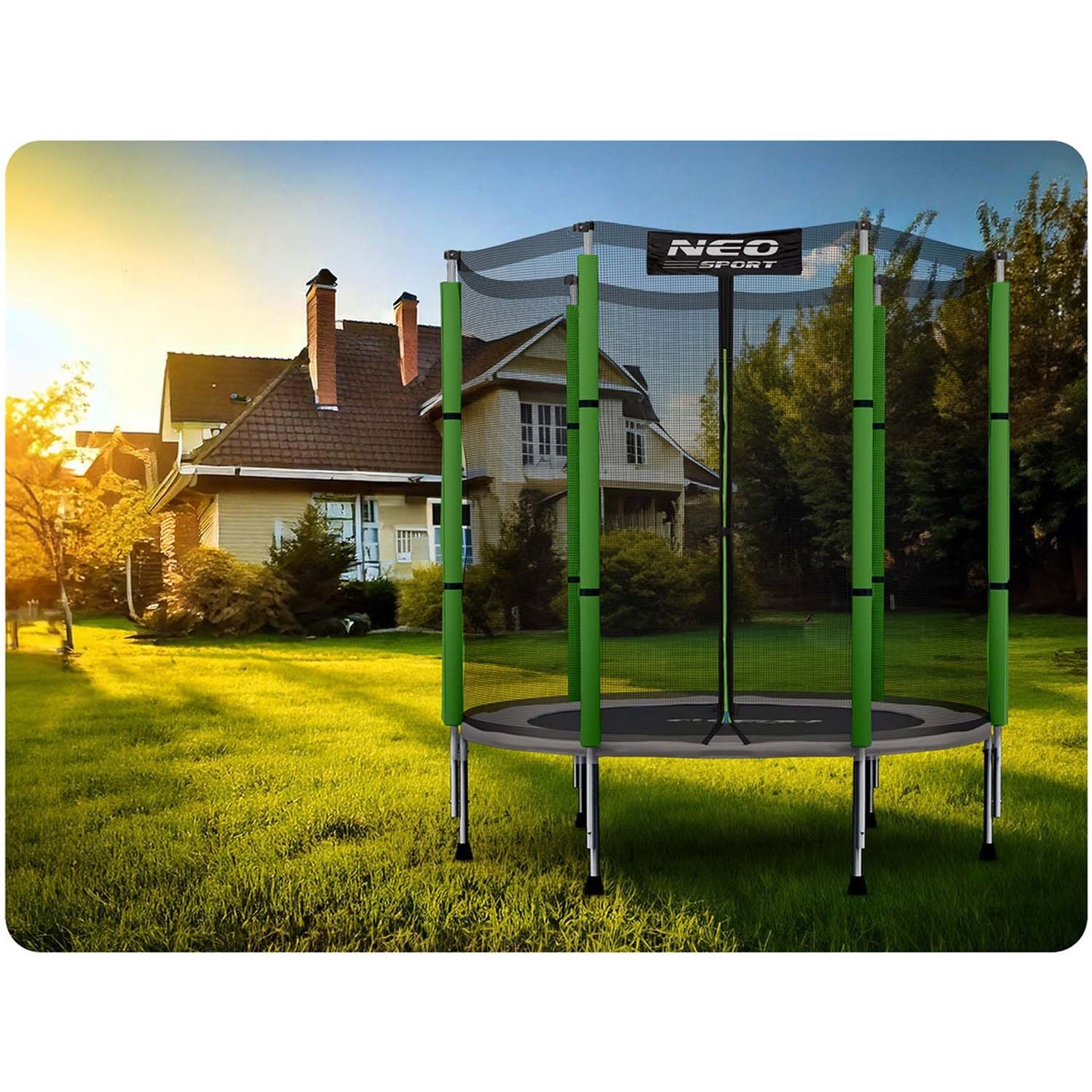 Garden trampoline for children 140 cm 4.5 ft Neo-Sport