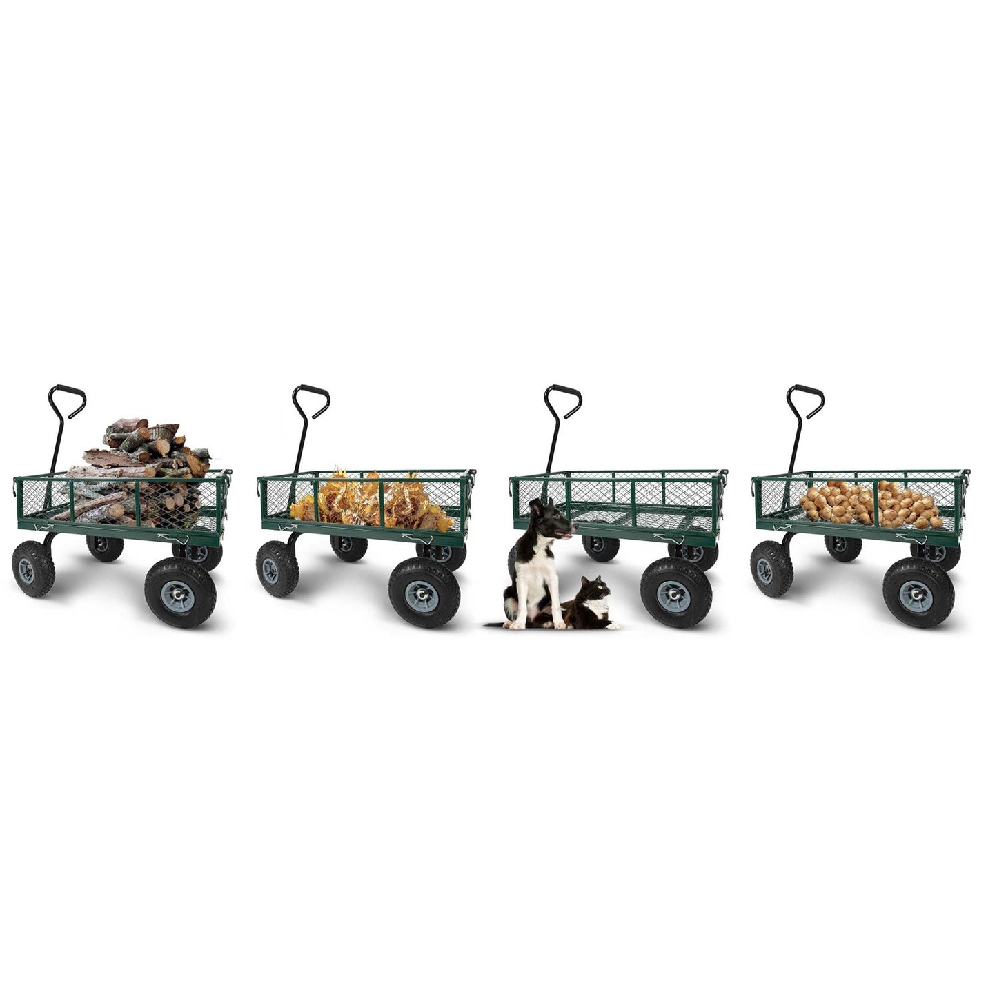 Garden trolley with tipping function 100L Humberg HM-509