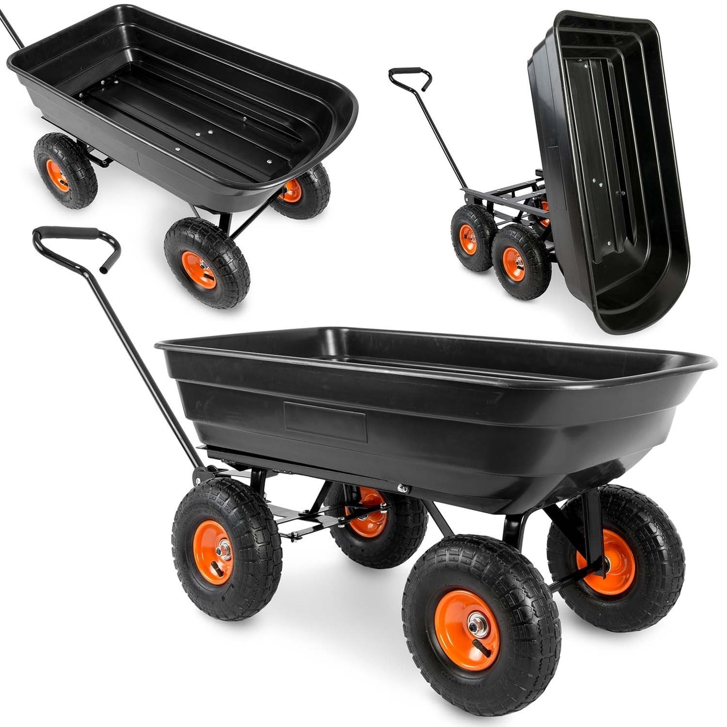 Garden trolley with tipping function 75L Humberg 4872