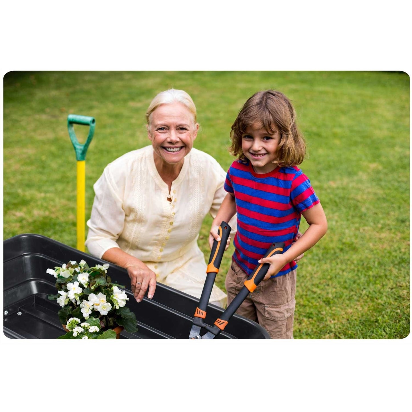 Garden trolley with tipping function 75L Humberg 4872