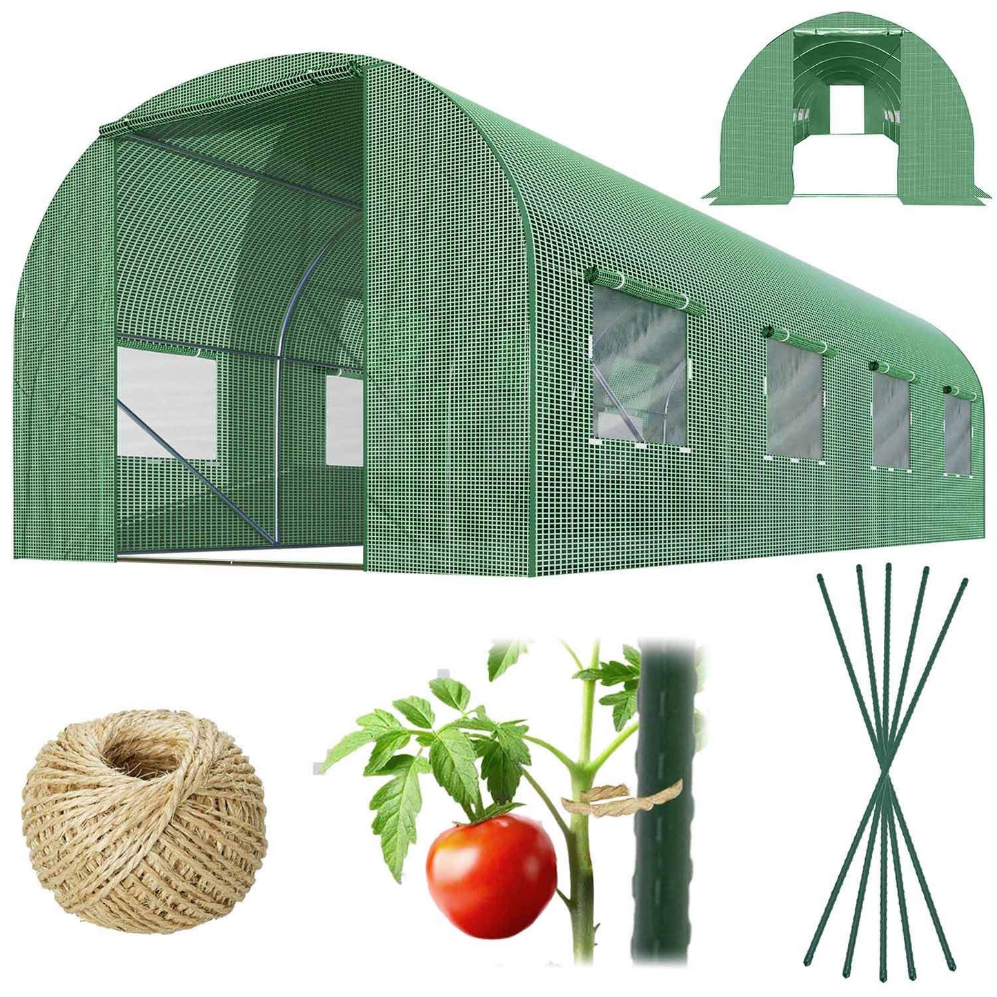 Garden tunnel 2.5 x 4 m (10 m2) Plonos