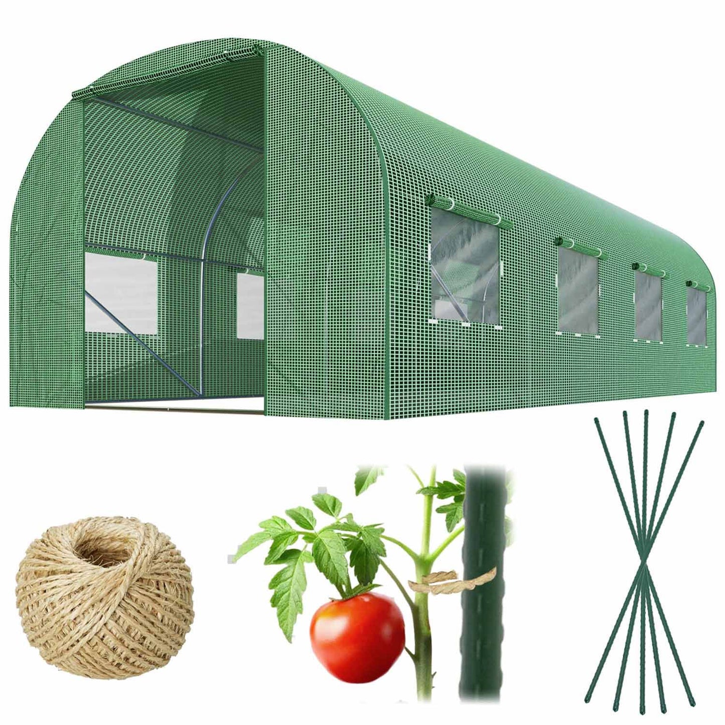 Garden tunnel 2.5 x 4 m (10 m2) Plonos