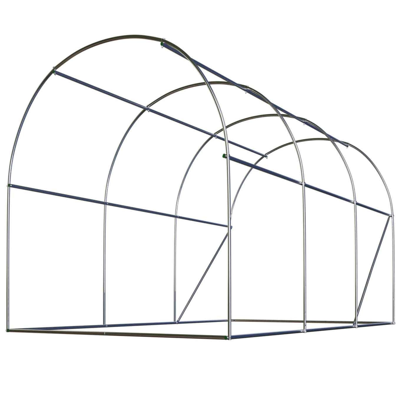 Garden tunnel 2x3.5m (7m2) white Plonos