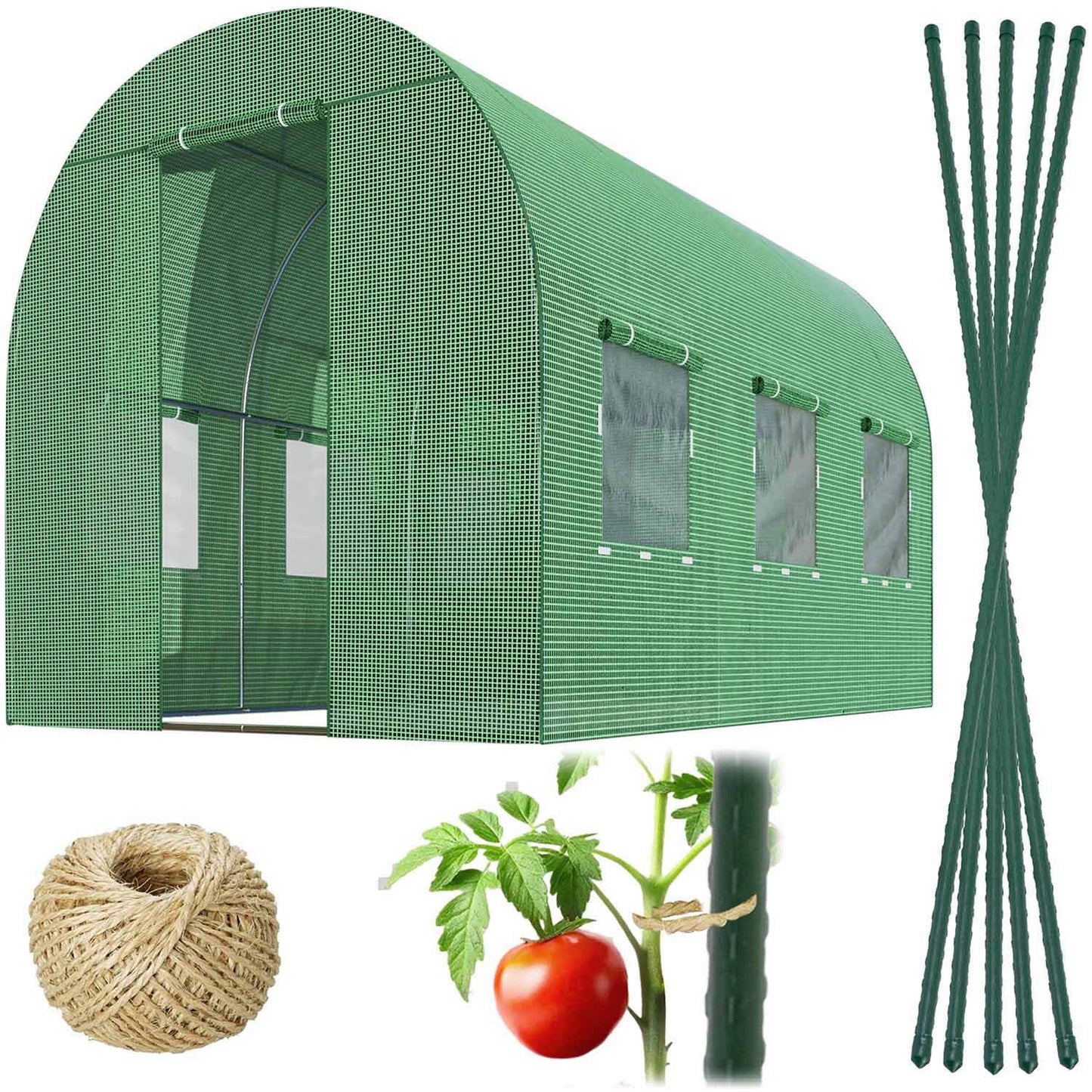 Garden tunnel 2x3m 6m2 Plonos