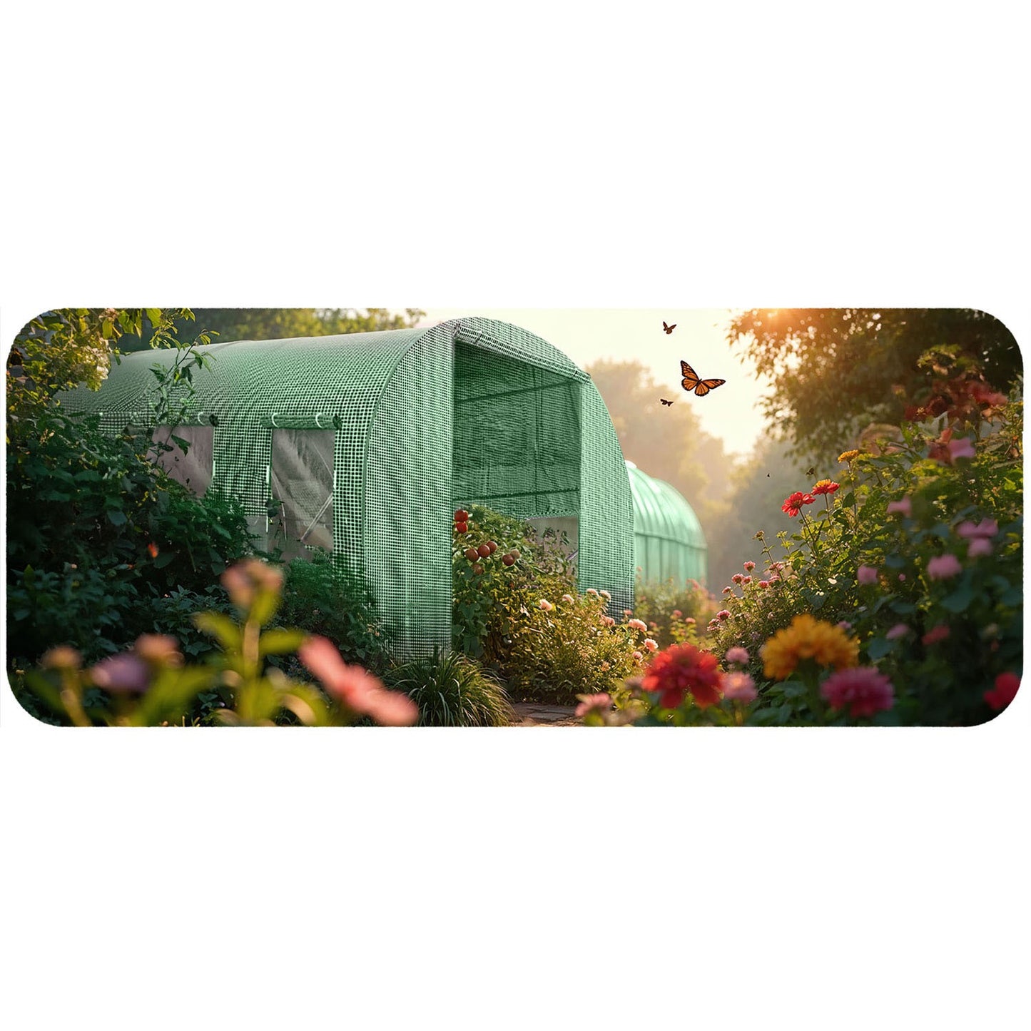 Garden tunnel 2x3m 6m2 Plonos