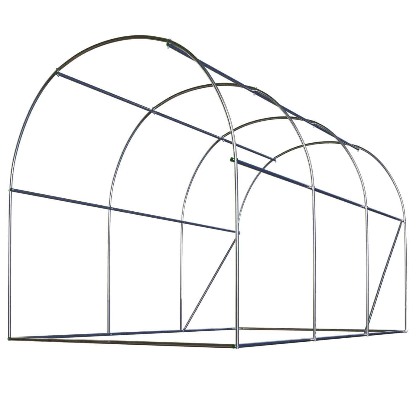 Garden tunnel 2 x 3 m (6 m2) pink Plonos