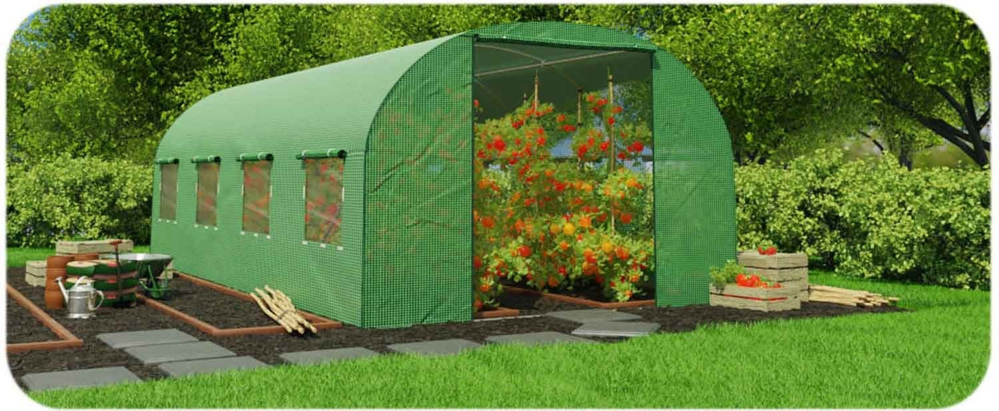 Garden tunnel 3x4.5m (13.5m2) Plonos