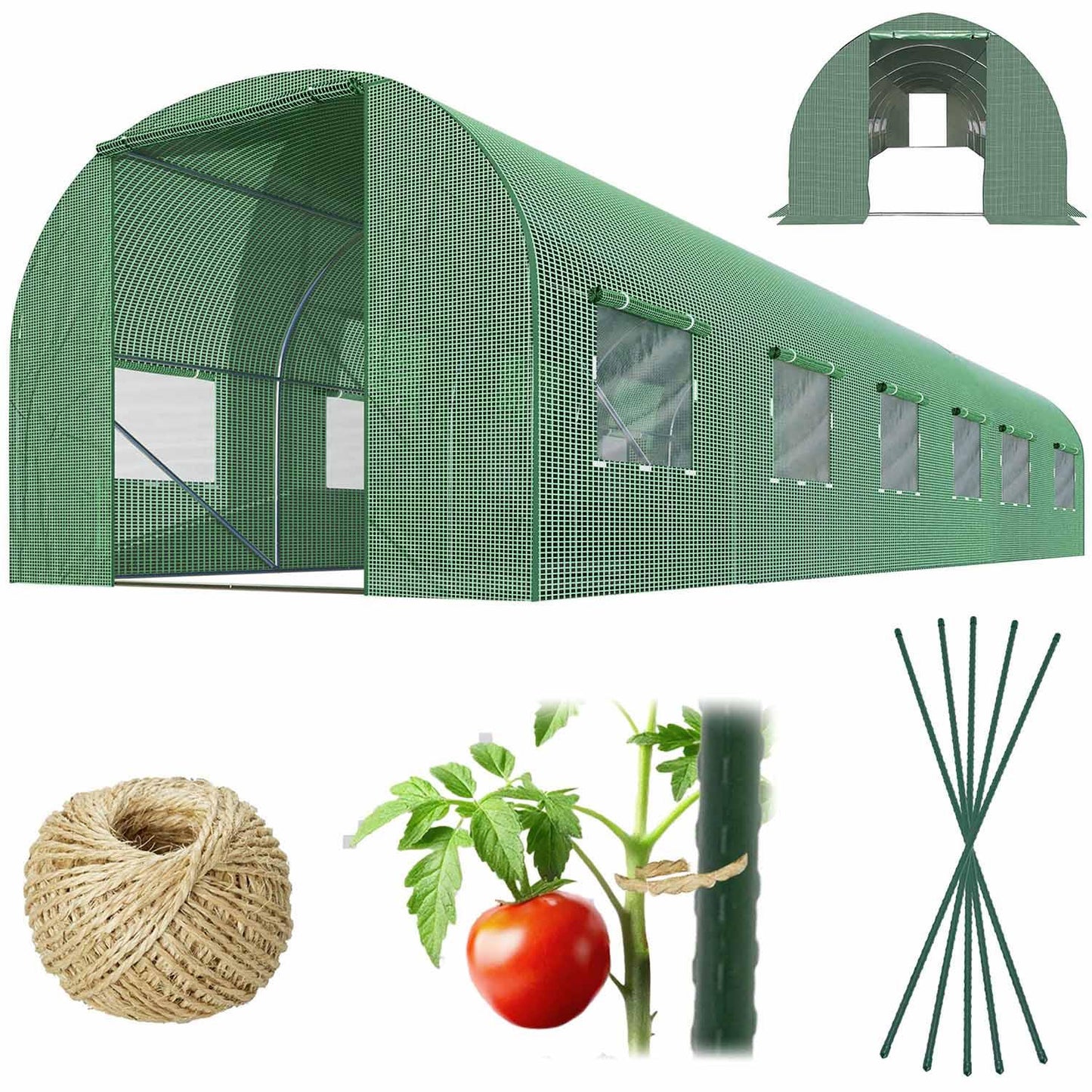 Garden tunnel 3 x 6 m (18 m2) Plonos