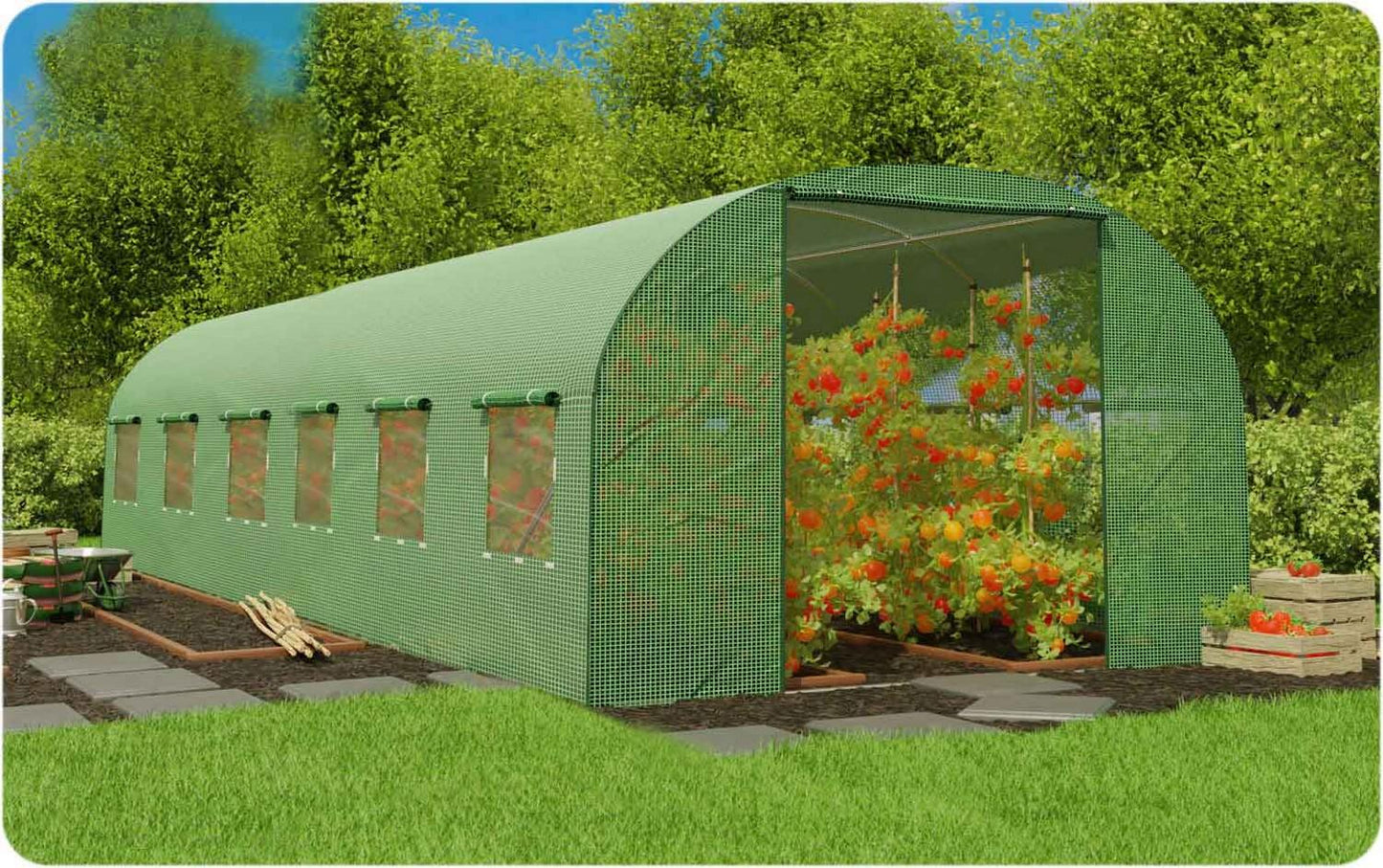 Garden tunnel 3x6m (18m2) Plonos