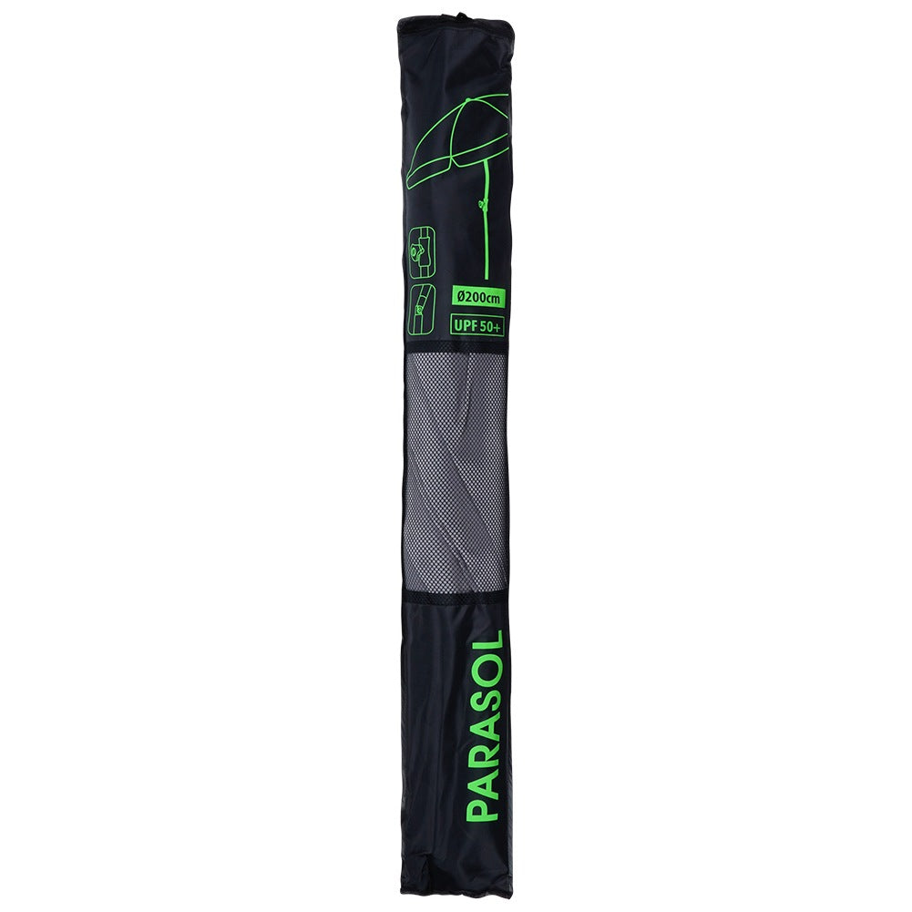 Garden umbrella gray adjustable 185 cm