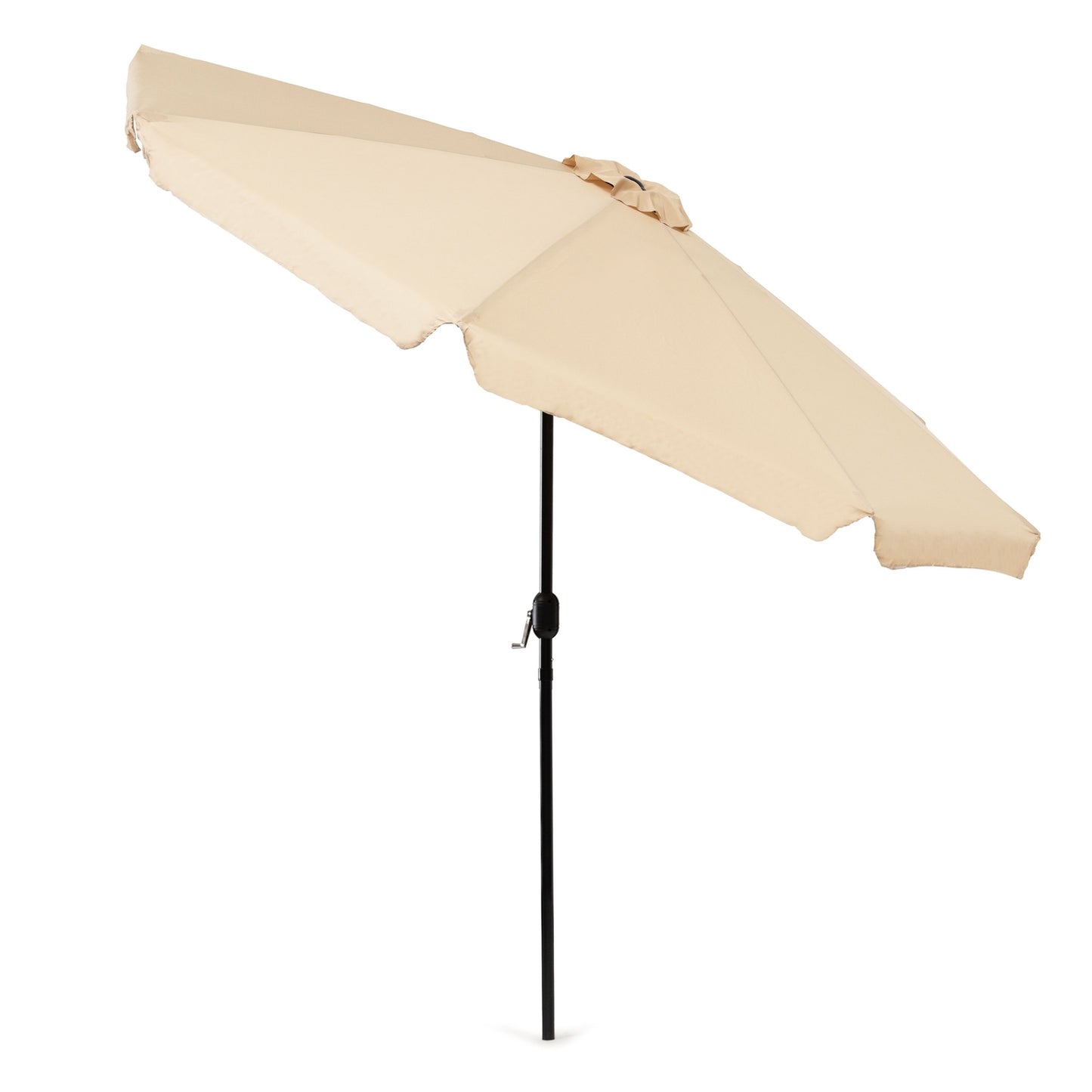 Garden umbrella large 3m diagonal broken with a crank beige