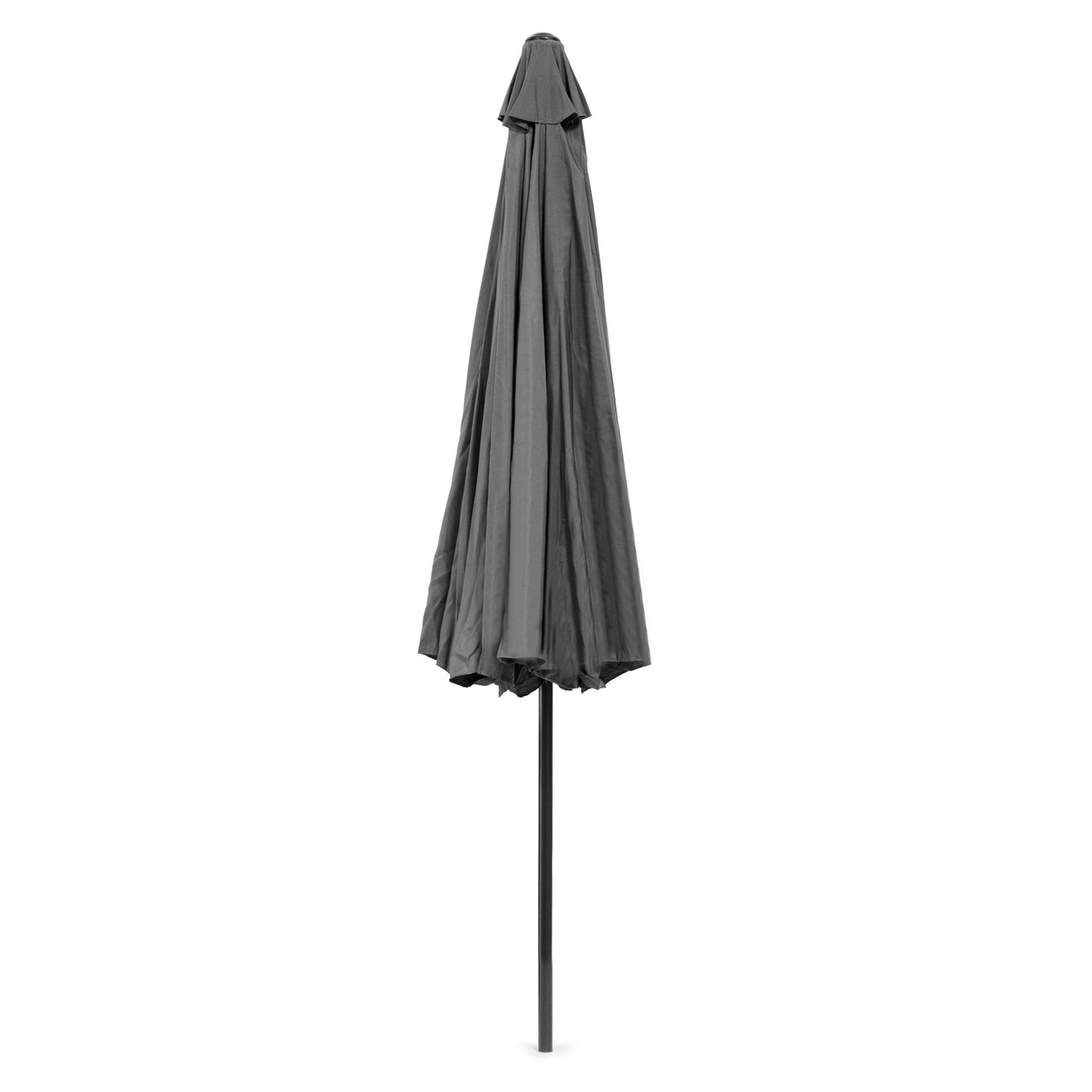 Garden umbrella large 3m diagonal broken with a crank gray