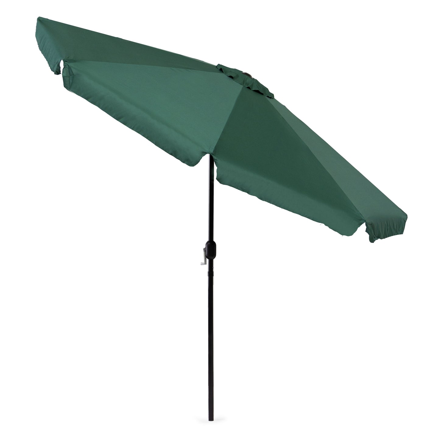Garden umbrella large 3m diagonal broken with a crank green